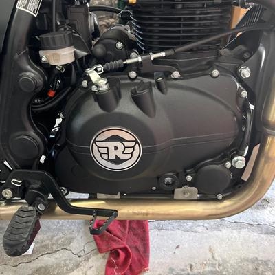 2023 Royal Enfield Himalayan motorcycle with 241 miles