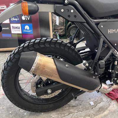 2023 Royal Enfield Himalayan motorcycle with 241 miles