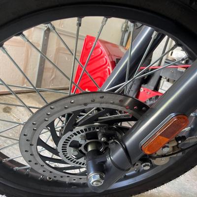 2023 Royal Enfield Himalayan motorcycle with 241 miles