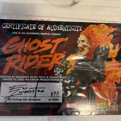 Marvel Ghost Rider bustnumber 898 of 3000
