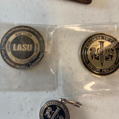 Credit card wallets, Watch, Ray-Ban cases and tokens