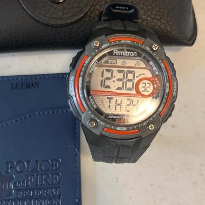 Credit card wallets, Watch, Ray-Ban cases and tokens