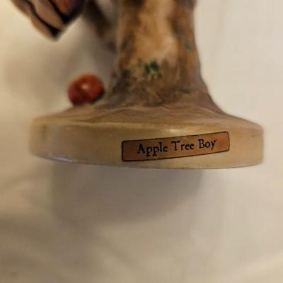 Hummel Apple Tree Boy W/ Matching Plate
