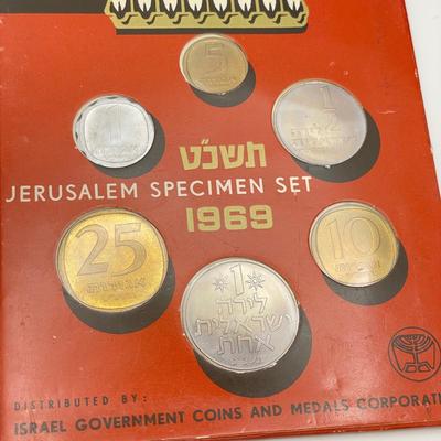 1973 Silver Pidyon Haben Coin Plus Sets from Israel (ST-SS)