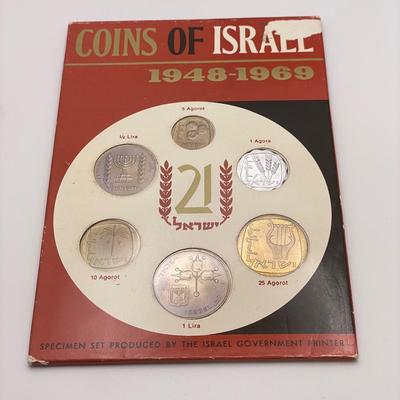 1973 Silver Pidyon Haben Coin Plus Sets from Israel (ST-SS)