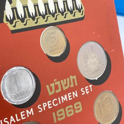 1973 Silver Pidyon Haben Coin Plus Sets from Israel (ST-SS)