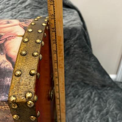 Cherub (Angel) Treasure Chest Trunk - 15"Wx15"Hx12"D Approx