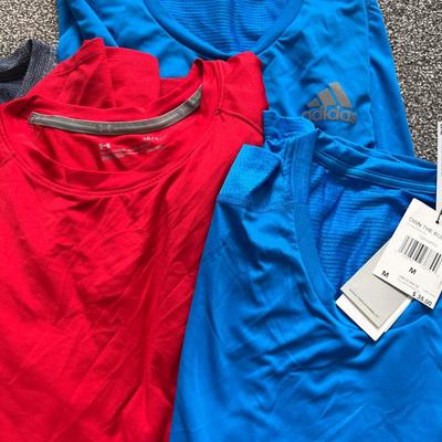 Sweat Wick T-shirts by Solaris, L.L. Bean, Adidas, and under armor