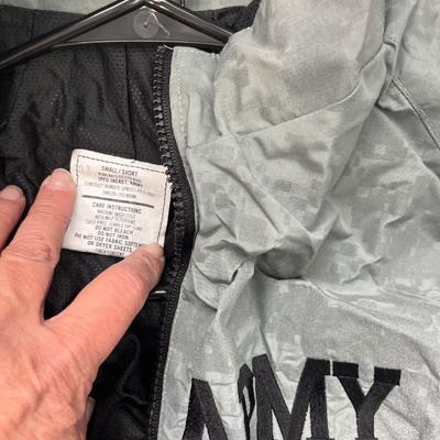 Army fatigues and clothing size small