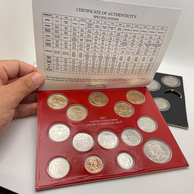 Uncirculated Mint, & Proof Coin Sets incl 1963 & 1964 (ST-SS)