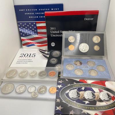 Uncirculated Mint, & Proof Coin Sets incl 1963 & 1964 (ST-SS)