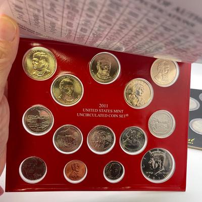 Uncirculated Mint, & Proof Coin Sets incl 1963 & 1964 (ST-SS)
