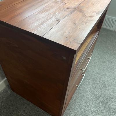 Homemade chest with drawers