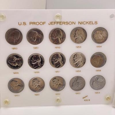 Wartime & Proof Jefferson Nickels (ST-SS)
