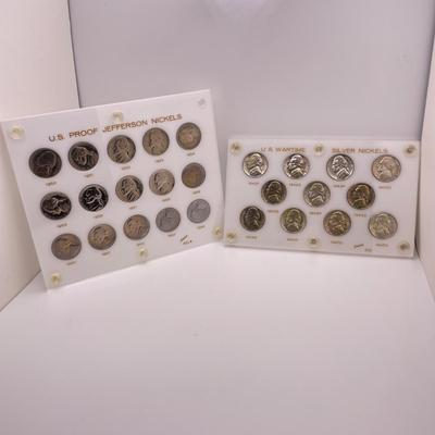 Wartime & Proof Jefferson Nickels (ST-SS)