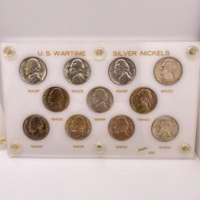 Wartime & Proof Jefferson Nickels (ST-SS)