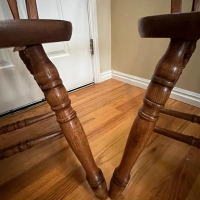 Wooden Windsor Dining Chairs