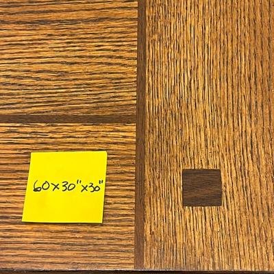 Vintage-style Solid Wood Executive 5 Drawer Desk