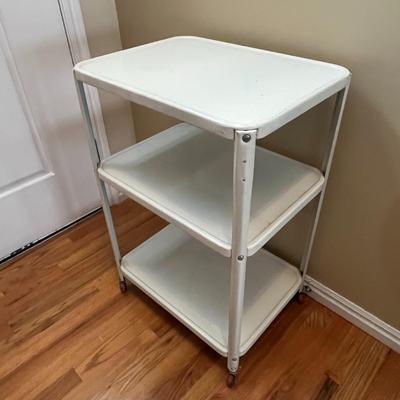 Vintage Metal Utility Cart