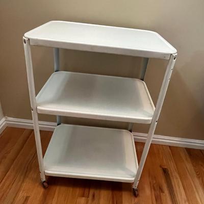 Vintage Metal Utility Cart