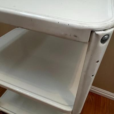 Vintage Metal Utility Cart
