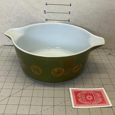 Vintage PYREX 475-3 2.5 Qt Zodiac Mixing Bowl