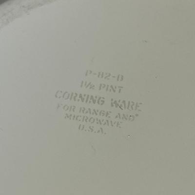 Vintage Corning Ware P-82-8 Saucepan With Glass Lid