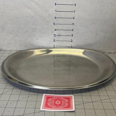 Vintage International Stainless Deluxe 8509 Oval Serving Platter