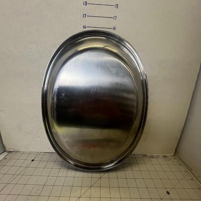 Vintage International Stainless Deluxe 8509 Oval Serving Platter