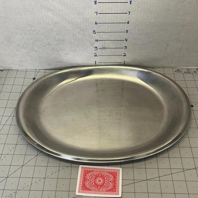 Vintage International Stainless Deluxe 8509 Oval Serving Platter