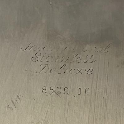Vintage International Stainless Deluxe 8509 Oval Serving Platter