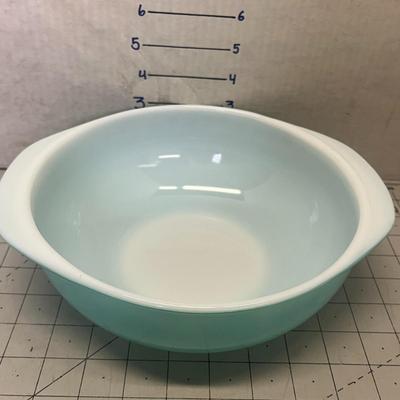 Vintage PYREX 024 Bird Egg Blue Mixing Bowl