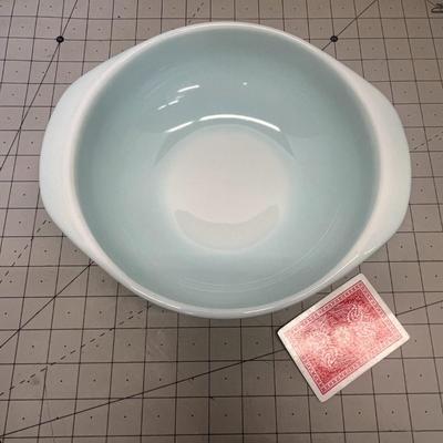 Vintage PYREX 024 Bird Egg Blue Mixing Bowl