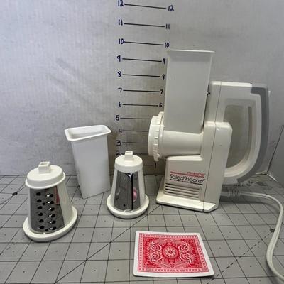 Presto Salad Shooter Electric Slicer/shredder