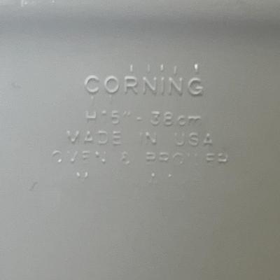Corning White Rectangular Serving Platter