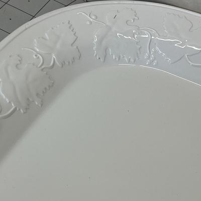 Corning White Rectangular Serving Platter