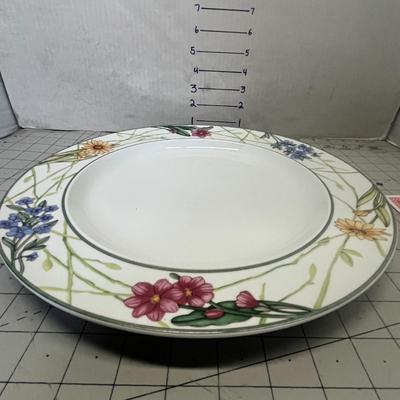 Dansk Cafe Floral ( White/multi) Soup Bowl