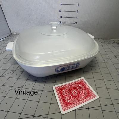 Vintage Browning Skillet By Corning Made Expressly For The Amana Radarange Microwave Oven