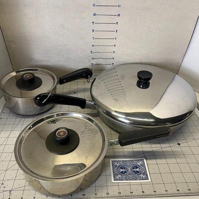 Vintage Revere Ware Cookware