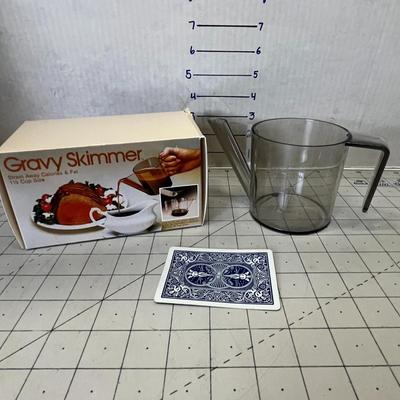 Gravy Container Measuring Cup