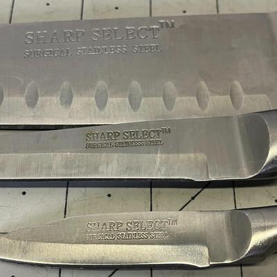 10-piece Stainless Steel Kitchen Knife Set