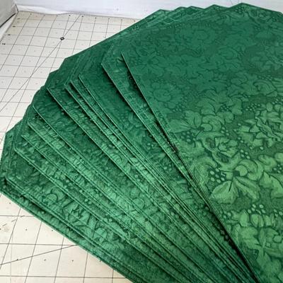Set Of 12 Fabric Placemats