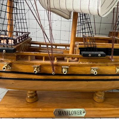 Mayflower Wooden Model Ship