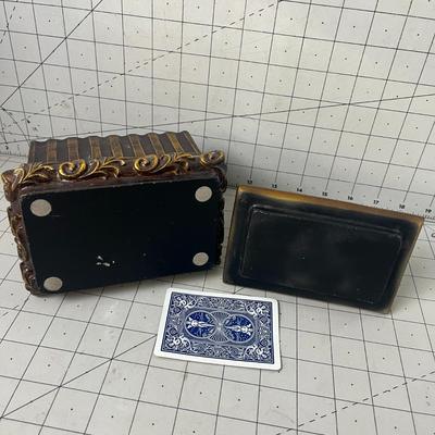 Trinket Box With Bird On Top