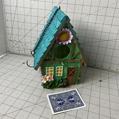Hand-painted Hanging Birdhouse
