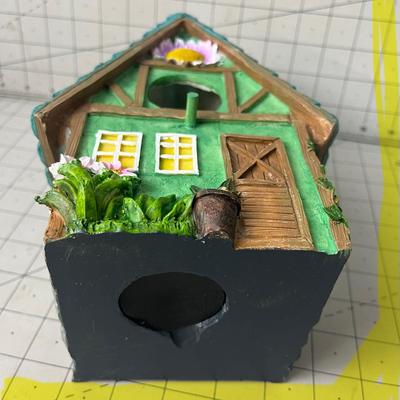 Hand-painted Hanging Birdhouse