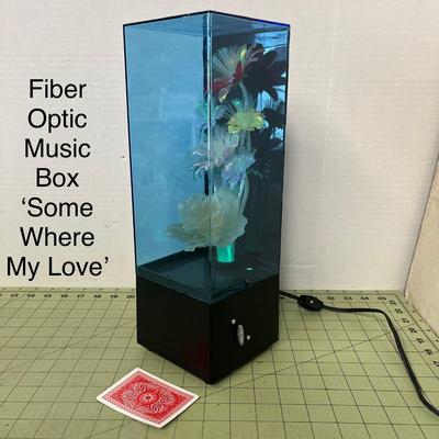 Fiber Optic Music Box ‘Somewhere My Love’