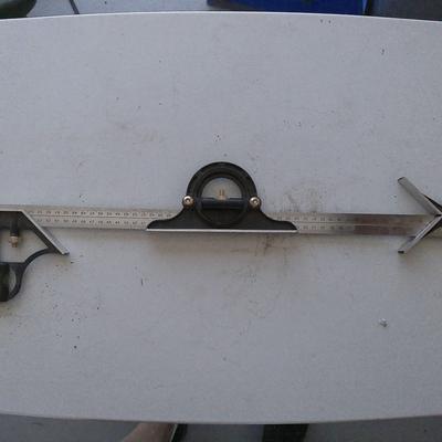 12" SAE Metric Stainless Steel Combination Square