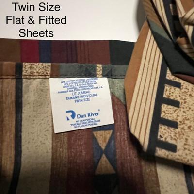 Tribal Navajo Design Bedspread and Sheets