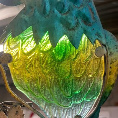 2 Metal Bird Wall Decor
